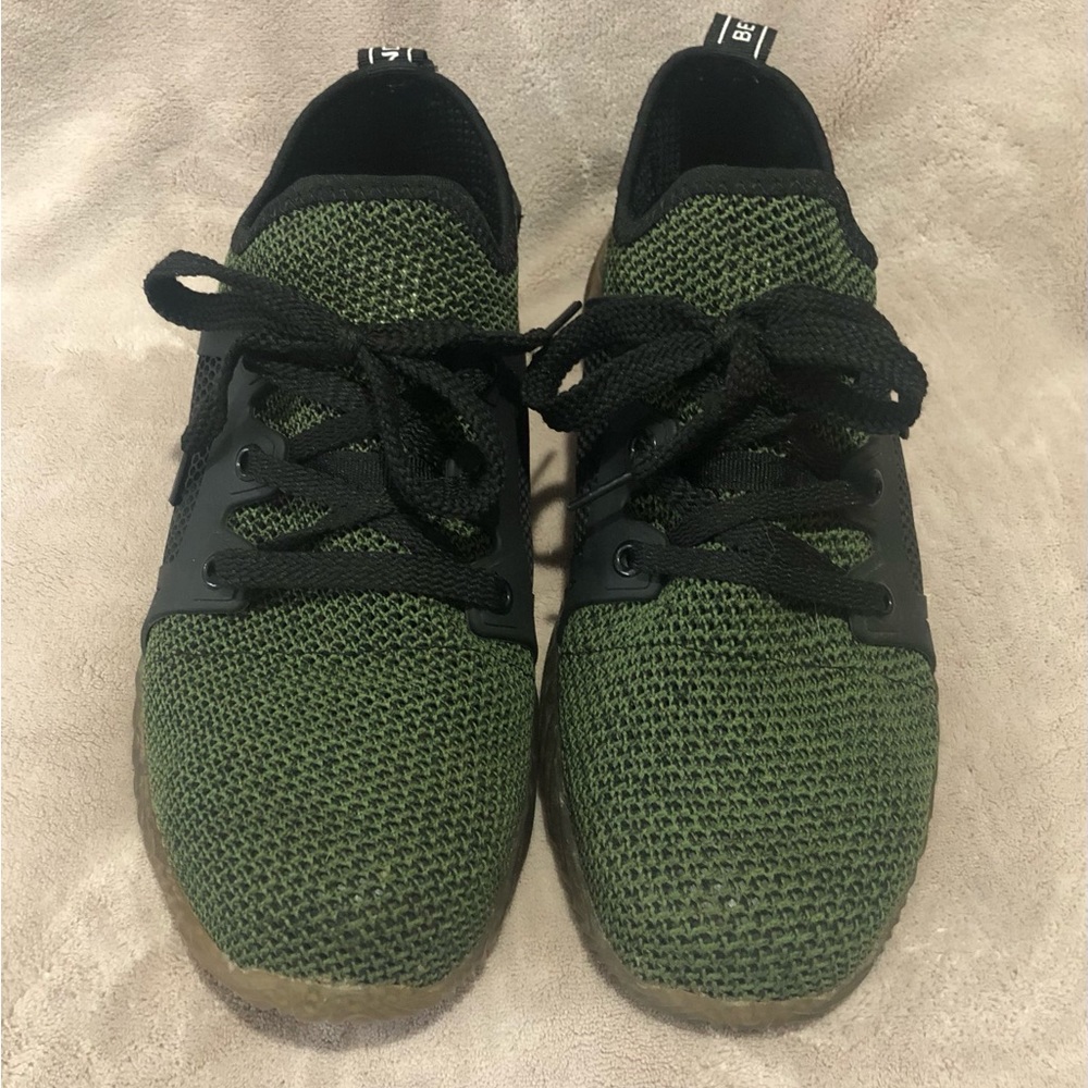 Indestructible Ryder Green Work Shoes Steel Toe Breathable Mesh Men's US Size 10